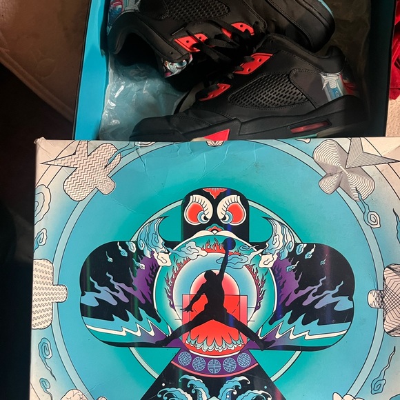 Retro Air Jordan 5 Chinese new years - Picture 3 of 6